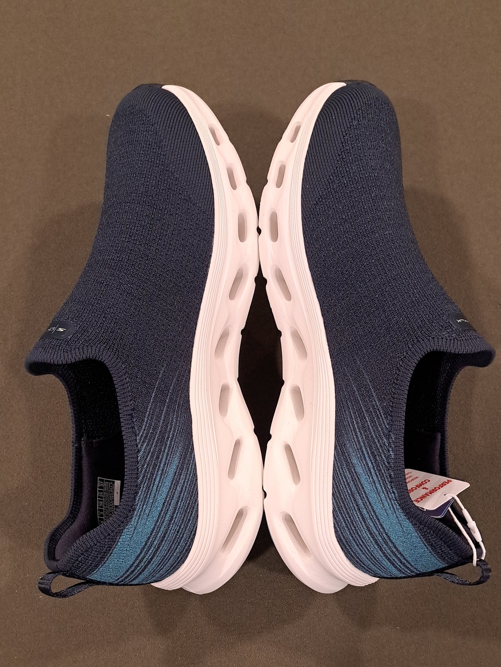 Skechers GO WALK Glide-Step 2.0 - Chelsea - Color: Navy/Blue - Size: Women 8 - Picture 6 of 11